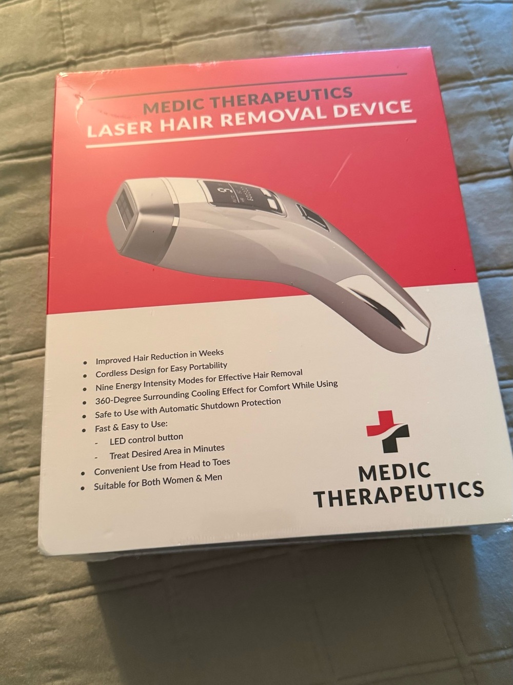 Laser Hair Removal Device - White